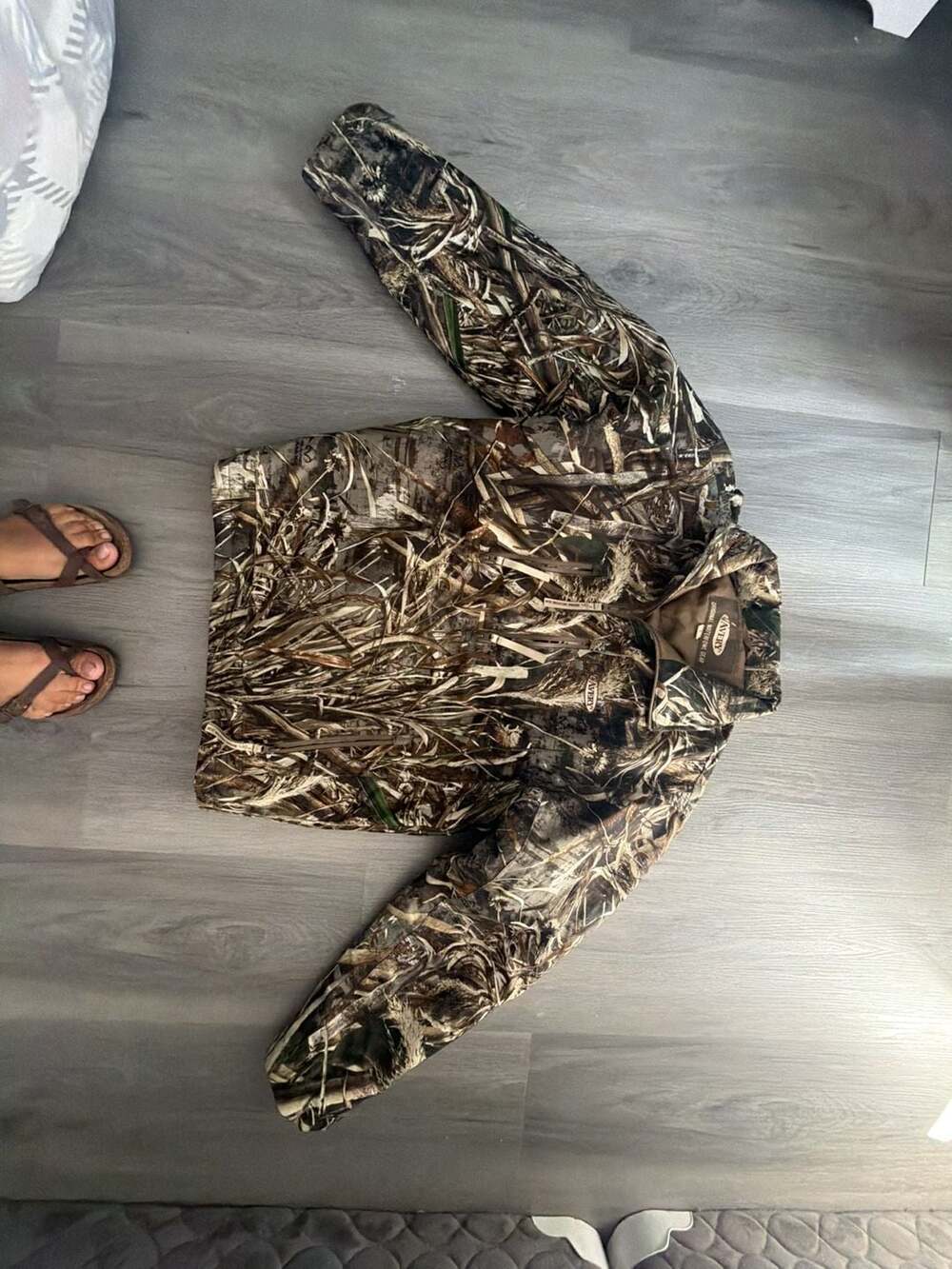 Avery Original Waterfowl Gear Men's Camouflage Quarter-Zip Hunting Pullover Jack
